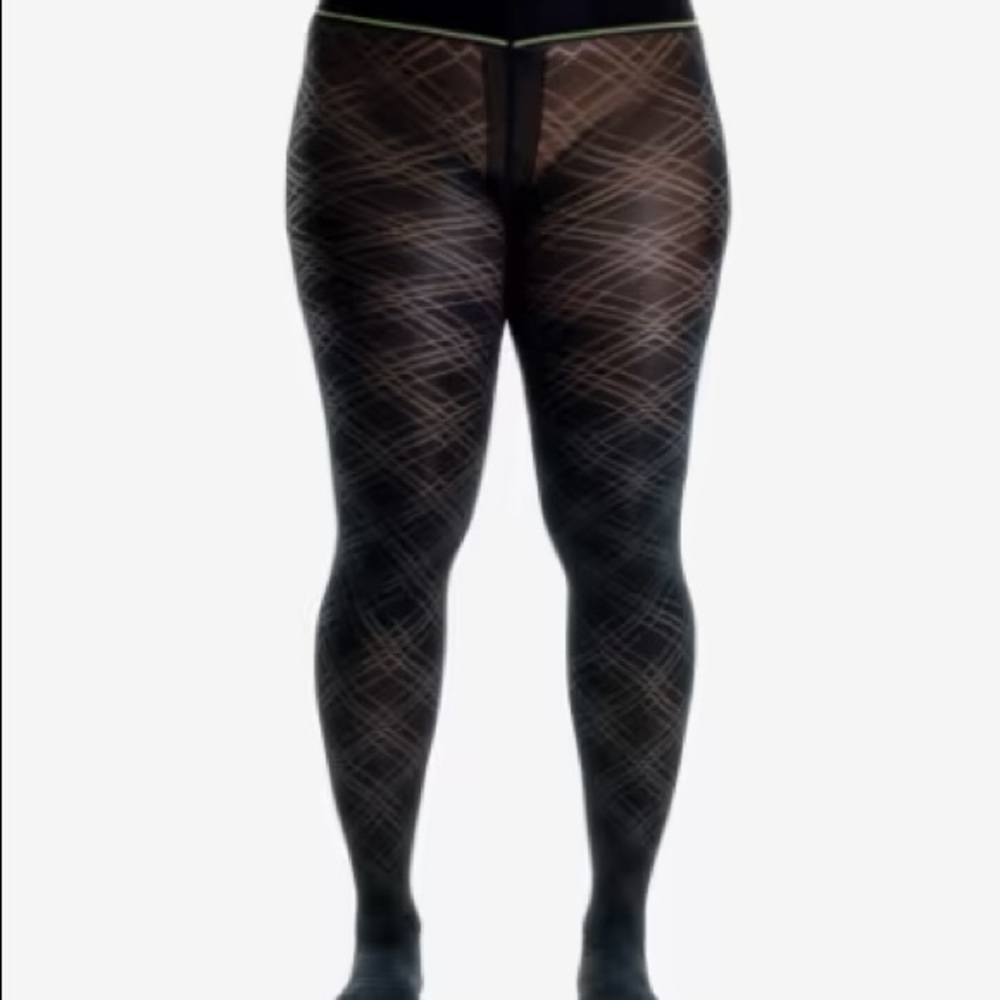 Sheertex Argyle Semi-Sheer Rip-Resist Tights